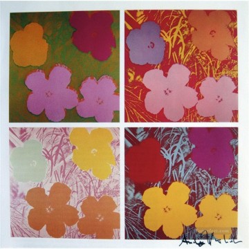 抽象的かつ装飾的 Painting - Flowers 7 POPアーティスト